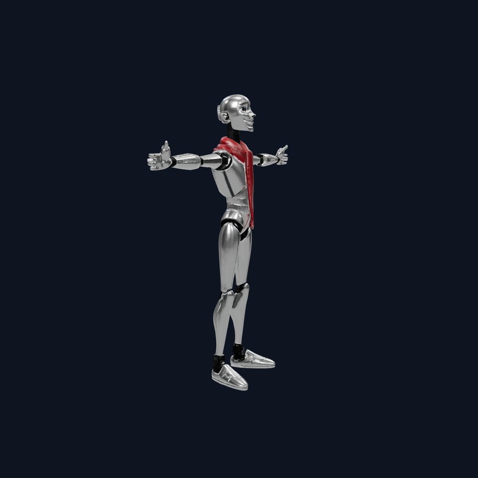 Friendly Robot Character model pack